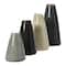 Hello Honey® Decorative Conical Stoneware Vase Set